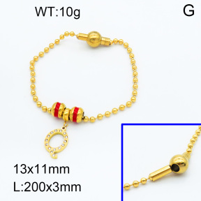 SS Bracelet  3B4002167vhml-066