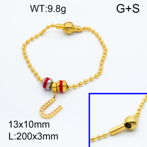 SS Bracelet  3B4002175vhmv-066