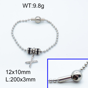 SS Bracelet  3B4002182vhll-066