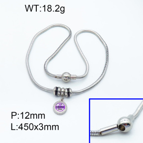 SS Necklace  3N3000580vhnl-066