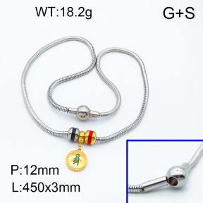 SS Necklace  3N3000602vhnl-066