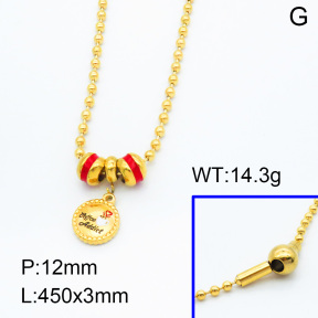 SS Necklace  3N3000641vhnl-066
