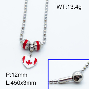 SS Necklace  3N3000646vhml-066