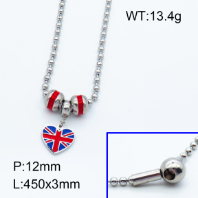 SS Necklace  3N3000648vhml-066
