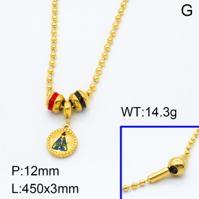SS Necklace  3N3000649vhnl-066