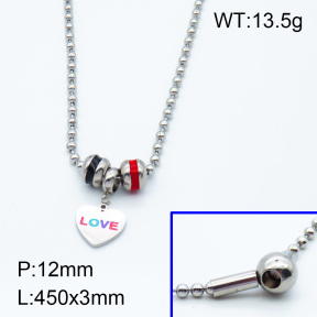 SS Necklace  3N3000654vhml-066