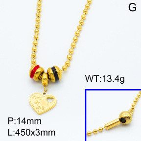 SS Necklace  3N3000659vhnl-066