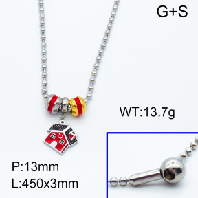 SS Necklace  3N3000670vhmv-066