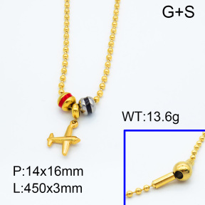 SS Necklace  3N3000671vhnv-066