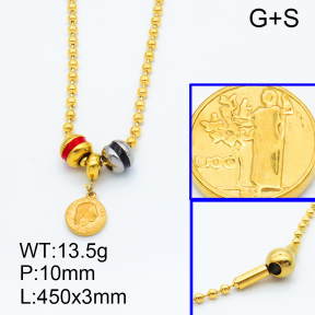 SS Necklace  3N3000673vhnv-066