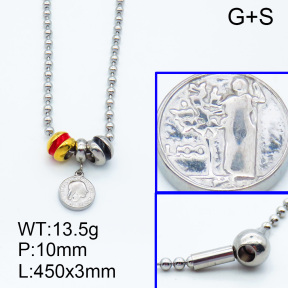 SS Necklace  3N3000674vhmv-066