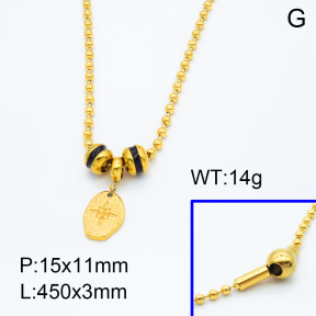 SS Necklace  3N3000679vhnl-066