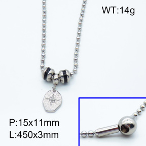 SS Necklace  3N3000680vhml-066
