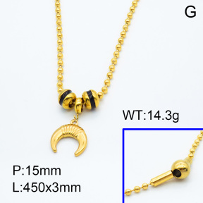 SS Necklace  3N3000681vhnl-066