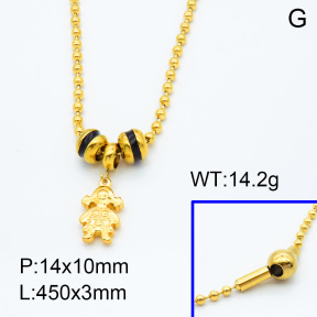 SS Necklace  3N3000685vhnl-066