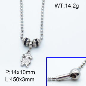 SS Necklace  3N3000686vhml-066