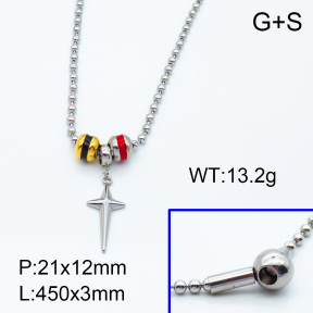 SS Necklace  3N3000702vhmv-066