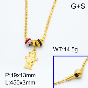 SS Necklace  3N3000703vhnv-066