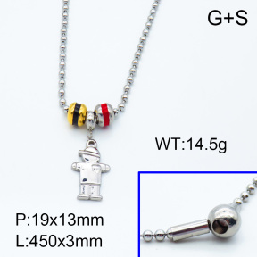 SS Necklace  3N3000704vhmv-066