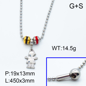 SS Necklace  3N3000706vhmv-066