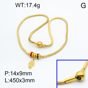 SS Necklace  3N4001255ahpv-066