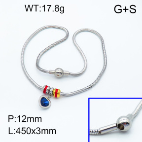 SS Necklace  3N4001262vhnl-066