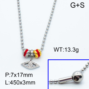 SS Necklace  3N4001282vhml-066