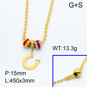 SS Necklace  3N4001283vhnl-066