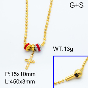 SS Necklace  3N4001285vhnl-066