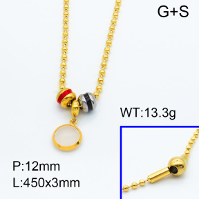 SS Necklace  3N4001289vhnv-066