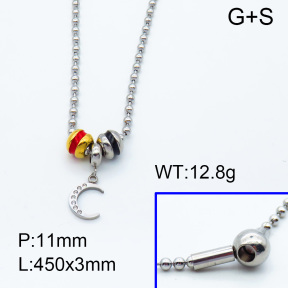 SS Necklace  3N4001292vhmv-066