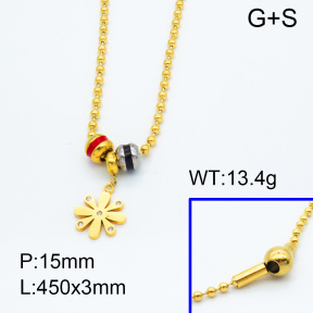 SS Necklace  3N4001295vhnv-066