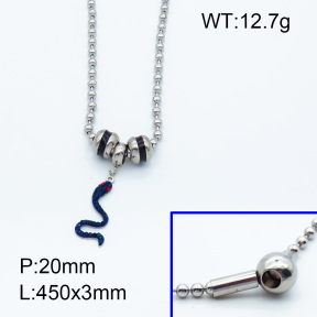 SS Necklace  3N4001302vhov-066