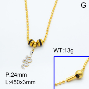 SS Necklace  3N4001303ahpv-066