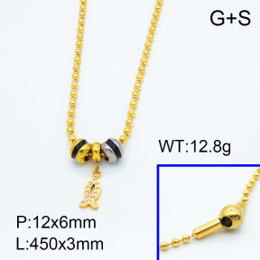 SS Necklace  3N4001305vhnv-066