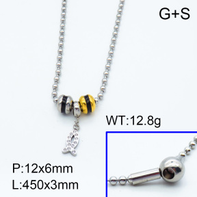 SS Necklace  3N4001306vhmv-066