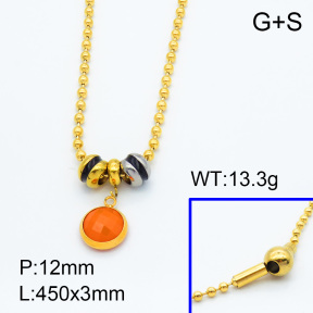 SS Necklace  3N4001307vhnv-066