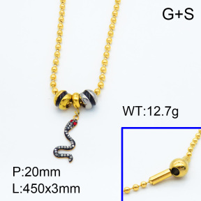 SS Necklace  3N4001313vhol-066