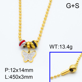 SS Necklace  3N4001315vhov-066