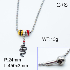 SS Necklace  3N4001318vhnl-066