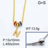 SS Necklace  3N4001355vhnl-066