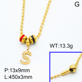 SS Necklace  3N4001365vhov-066