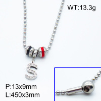 SS Necklace  3N4001366vhnv-066