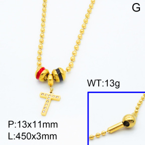 SS Necklace  3N4001367vhov-066