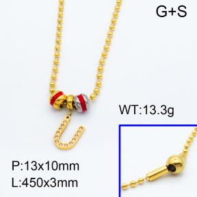 SS Necklace  3N4001369vhnl-066