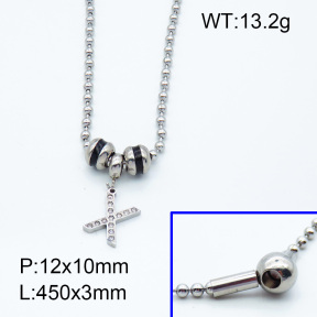 SS Necklace  3N4001376vhnv-066