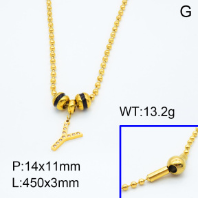 SS Necklace  3N4001377vhov-066