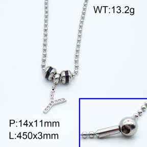 SS Necklace  3N4001378vhnv-066