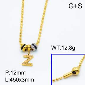 SS Necklace  3N4001379vhnl-066