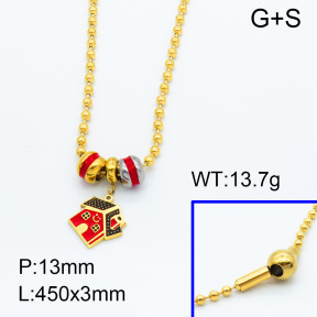 SS Necklace  3N3000669vhnv-066